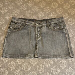 Funhouse Vintage Jean Skirt